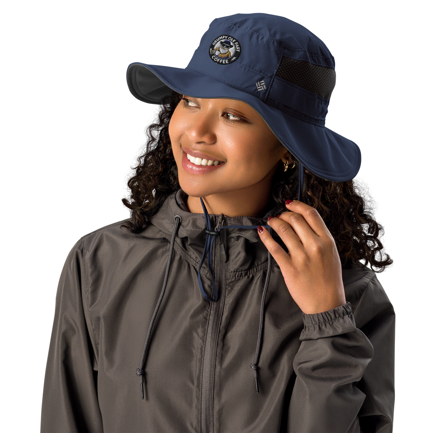 "Grumpy Ole Fart Coffee " Columbia booney hat